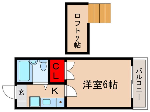 メープル大泉学園Ｂ棟の物件間取画像